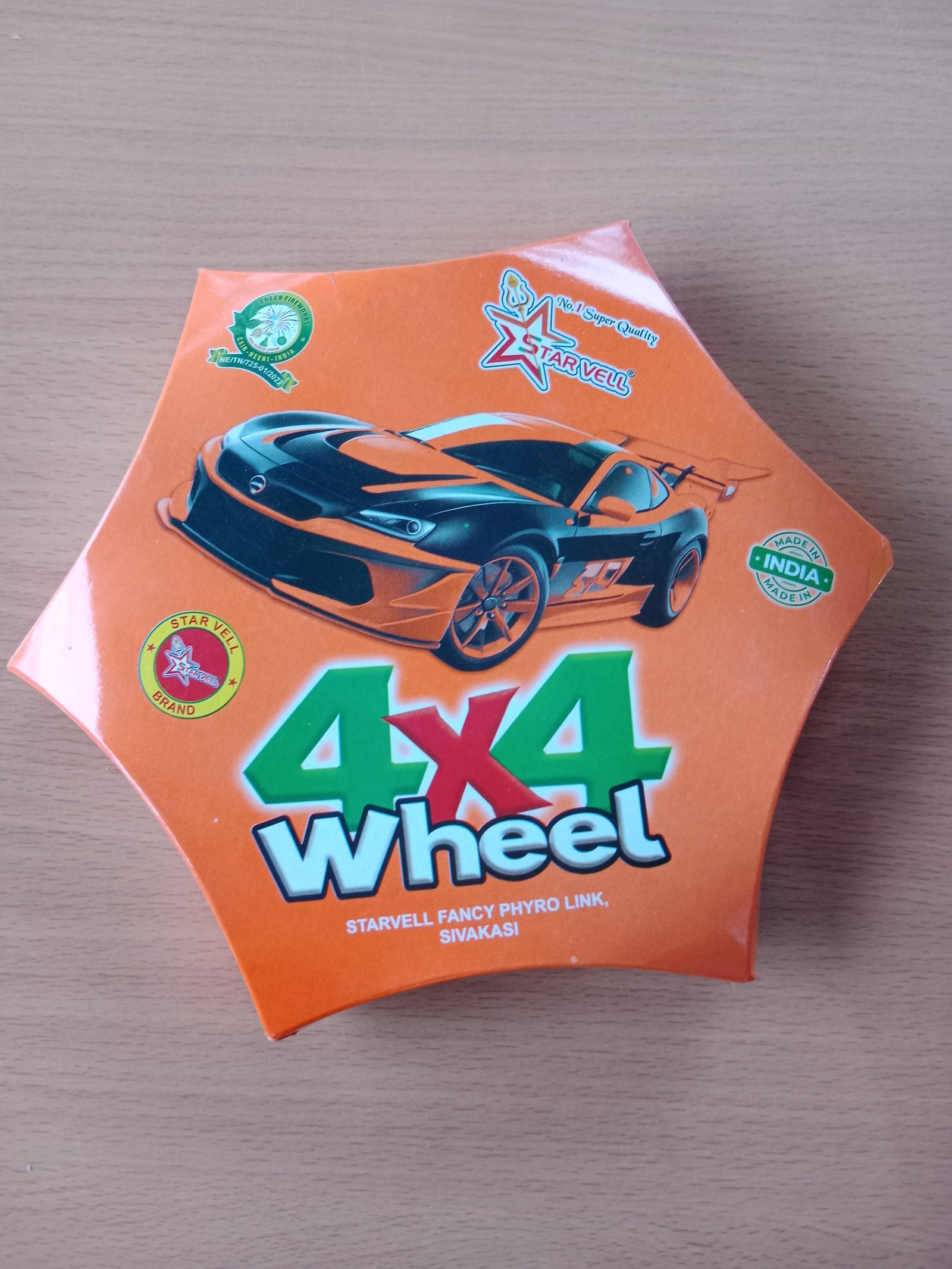 Star wheel 4×4 (5pcs)